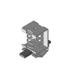 SS/SK 10-20 mm EMC schermklem voor 10×3mm busbars