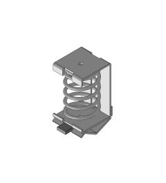 SS/SK 15-32 mm EMC schermklem voor 10×3mm busbars