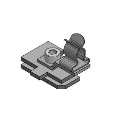 SC/LF/SKL 6-8 mm EMC schermklem voor 30mm DIN-rails(C)