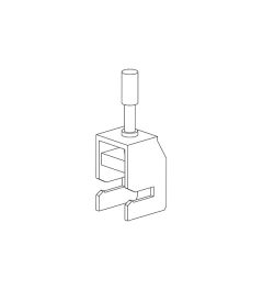 SKS 3-14 mm EMC kabelafscherming voor 10×3mm busbars