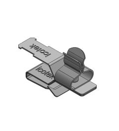 PFKZ-A/SKL 1,5-3 mm EMC schermklem, plaatdikte 1.5-2mm