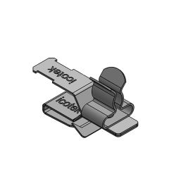 PFKZ-A/SKL 3-6 mm EMC schermklem, plaatdikte 1.5-2mm