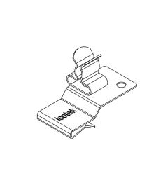 PFK2-A/SKL 20 EMC schermklem(2x), plaatdikte 1.5-2mm