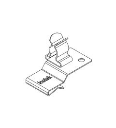 PFK2-A/SKL 30 EMC schermklem(2x), plaatdikte 1.5-2mm