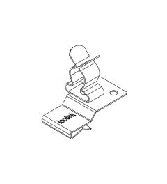 PFK2-A/SKL 40 EMC schermklem(2x), plaatdikte 1.5-2mm