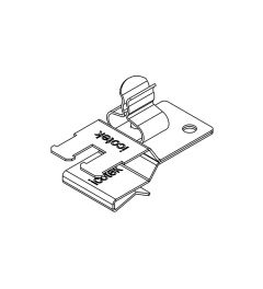 PFKZ2-A/SKL 10 EMC schermklem(2x), plaatdikte 1.5-2mm