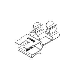 PFKZ2-A/SKL 12 EMC schermklem(2x), plaatdikte 1.5-2mm