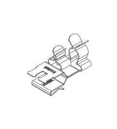 PFKZ2-A/SKL 14 EMC schermklem(2x), plaatdikte 1.5-2mm