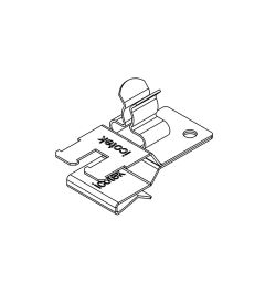 PFKZ2-A/SKL 20 EMC schermklem(2x), plaatdikte 1.5-2mm