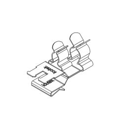 PFKZ2-A/SKL 34 EMC schermklem(2x), plaatdikte 1.5-2mm