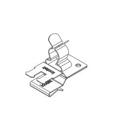 PFKZ2-A/SKL 40 EMC schermklem(2x), plaatdikte 1.5-2mm