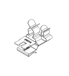 PFKZ2-A/SKL 42 EMC schermklem(2x), plaatdikte 1.5-2mm