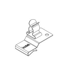 PFK2-B/SKL 30 EMC schermklem(2x), plaatdikte 2-3mm