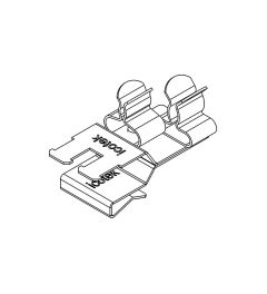 PFKZ2-B/SKL 12 EMC schermklem(2x), plaatdikte 2-3mm