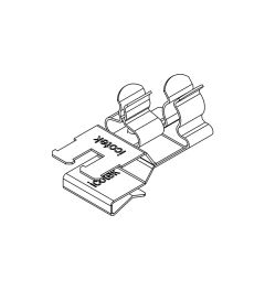 PFKZ2-B/SKL 13 EMC schermklem(2x), plaatdikte 2-3mm