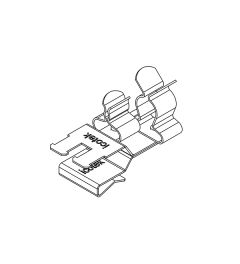 PFKZ2-B/SKL 14 EMC schermklem(2x), plaatdikte 2-3mm