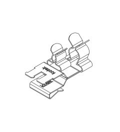 PFKZ2-B/SKL 24 EMC schermklem(2x), plaatdikte 2-3mm