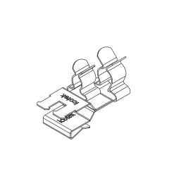 PFKZ2-B/SKL 34 EMC schermklem(2x), plaatdikte 2-3mm