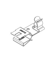 PFSZ2/SKL 03 EMC schermklem(2x) voor 10×3mm busbars