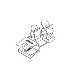 PFSZ2/SKL 34 EMC schermklem(2x) voor 10×3mm busbars