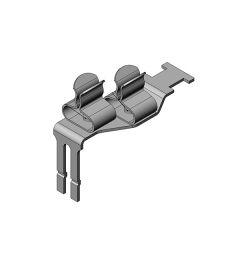 STFZ2/11 EMC schermklem(2x) voor busmodules