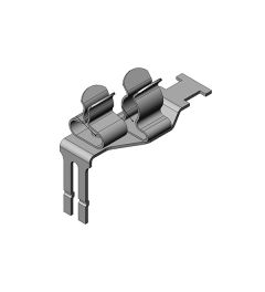 STFZ2/13 EMC schermklem(2x) voor busmodules