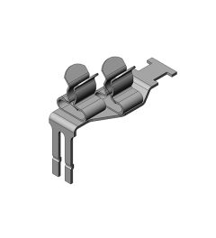 STFZ2/22 EMC schermklem(2x) voor busmodules