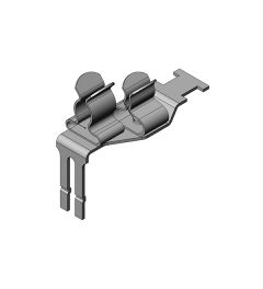 STFZ2/31 EMC schermklem(2x) voor busmodules