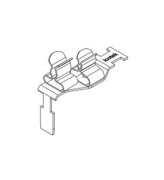 STFZ2 - SP 21 EMC schermklem(2x) voor busmodules