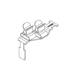 STFZ2 - SP 22 EMC schermklem(2x) voor busmodules