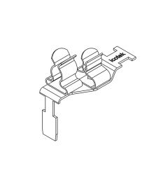 STFZ2 - SP 31 EMC schermklem(2x) voor busmodules