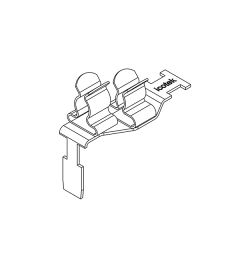 STFZ2 - SP 32 EMC schermklem(2x) voor busmodules