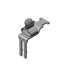 STFZ / SKL 1,5-3 mm EMC schermklem voor busmodules