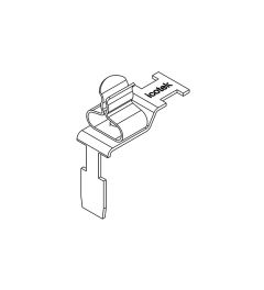 STFZ-SP / SKL 1,5-3 mm EMC schermklem voor busmodules