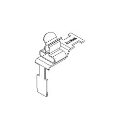 STFZ-SP / SKL 3-6 mm EMC schermklem voor busmodules