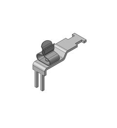 STFZ-U/SKL 1,5-3 mm EMC schermklem voor busmodules