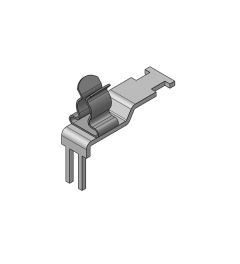 STFZ-U/SKL 6-8 mm EMC schermklem voor busmodules