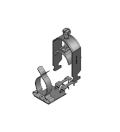 CC-LFC 42-50/SKL 38-48 EMC schermklem voor 30mm DIN-rails(C)