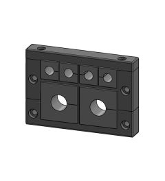 KEL 16/6-E extra groot frame, 2d, IP54, RVS, zwart