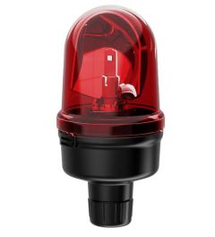 LED Zwaailamp met spiegel 115-230VAC rood