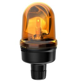 LED Zwaailamp met spiegel 115-230VAC geel