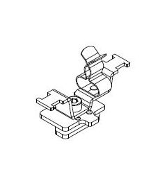 SC/LF2Z-M/MSKL 3-12 mm EMC schermklem voor 30mm DIN-rails(C)