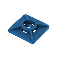 Kabelbinder houder HDD 27x27mm detecteerbaar , blauw