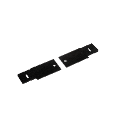 Mounting plate 19" rack for ALU-LINE, black