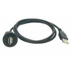 CW USB2.0 poort 22mm metaal