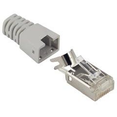 Binnenwerk RJ45 8P, CAT.6, Male krimp contacten