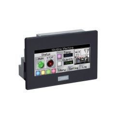 3.8" PLC+HMI 12 I/O kleur 65K zwart