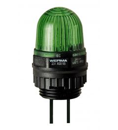 LED permanent EM 12VDC GN