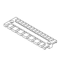 ZL 05 trekontlastingsplaat voor variërende kabeldiameters