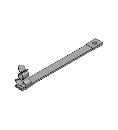 MB100/ 6/M4 aardlitze 100mm, 6mm², M4